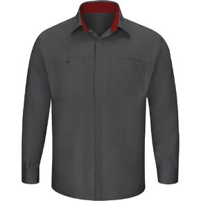 Red Kap mens Men's Long Sleeve Performance Plus Shop Shirt Shirt in Saudi Arabia