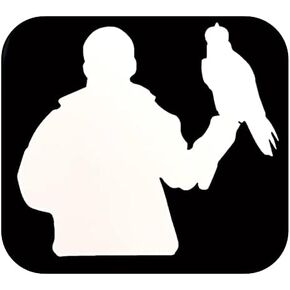 Falconry with hood TP 625 Sticker 6" Decal gloves hawk birds of prey bells vest in Saudi Arabia