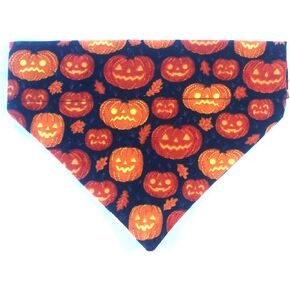 Halloween dog bandana slip on over the collar,lip over collar, Pet Collar Bandana, Pet Scarf, Dog Neckerchief,Washable Dog Bibs, bandana for Dog and Cat in Saudi Arabia