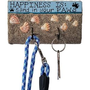 Dog Paw Print Leash Holder Key Rack in Saudi Arabia