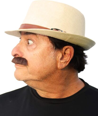 Freddie Fake Mustache, Rockstar Costume Mustache Self Adhesive in Kuwait