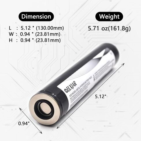 YUTSUJO (2-Pack) 3.6V 3000mAh NI-MH Rechargeable Battery Pack Replacement for Streamlight Stinger DS, LED HP, XT, 75175/75375, PolyStinger, Pelican M9 Flashlight in Kuwait