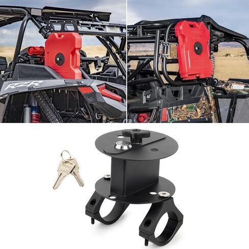 UTV ATV Gas Can Mount, Oil Mounting Holder Gas Tank Cans Holder Compatible Polaris RZR Pioneer Yamaha Can Am Maverick X3 in Saudi Arabia
