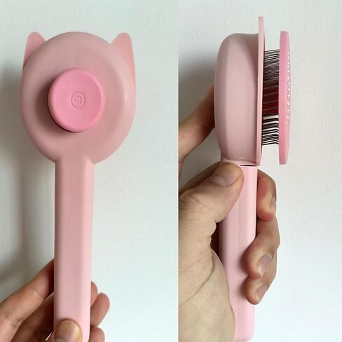 9pcs Cat Brush Kit Cat Grooming ، فرشاة التنظيف الذاتي تزيل الشعر الفضفاض ، فرشاة الحمام ، قفاز التدليك ، مقص الأظافر ، مشط البراغيث (9 مساءً) in Kuwait