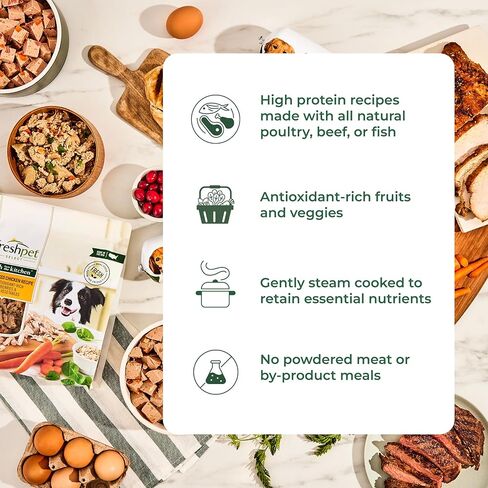 Freshpet Healthy و Natural Dog Food ، لفة التغذية الكاملة ، 1.5 رطل in Kuwait