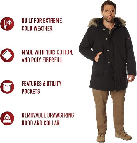 Rothco Vintage N-3B Parka in Saudi Arabia