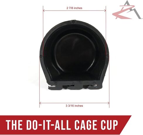 The Rop Shop 24 Pack - Black Cage Cup for Eque & Water للدواجن والبط والطيور والهامستر in Saudi Arabia