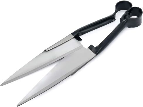 Sheep Shear Grass Shear Alpaca Shears R Shaped Design For Large Thick-Haired Animal Grooming (Red) in Saudi Arabia