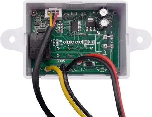 W3005 مقياس الرطوبة الرقمية لمحاضنات الحاضنة LED جهاز تحكم المستشعر مستشعر مستشعر التحكم مفتاح التحكم Hygrostat AC 220V DC 12V 24V (1M استشعار الرطوبة) in Kuwait