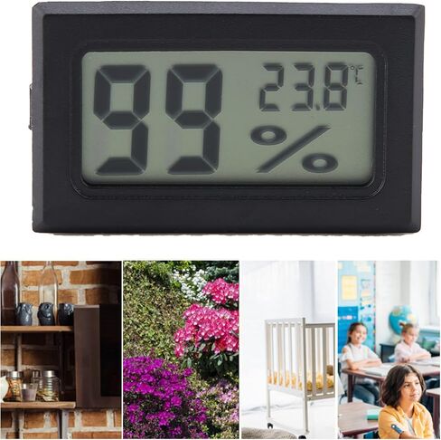 Aramox YS-11 Temperature Humidity Meter Crawler Thermometer Hygrometer Electronic Temperature and Humidity Meter for Reptile Vivariums Grow Monitoring in Saudi Arabia