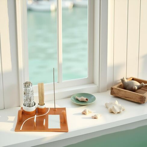 Sage Holder, Palo Santo Holder, Incense Holder, Palo Santo Burner, Palo Santo Sticks Holder, Smudge Bowl in Saudi Arabia