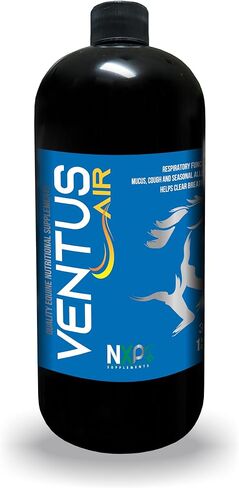 Ventus Air - تدعم التنفس مكملات الحساسية المخاطية للخيول بواسطة مكملات NXP - 1 كوارت (32 أوقية) in Saudi Arabia