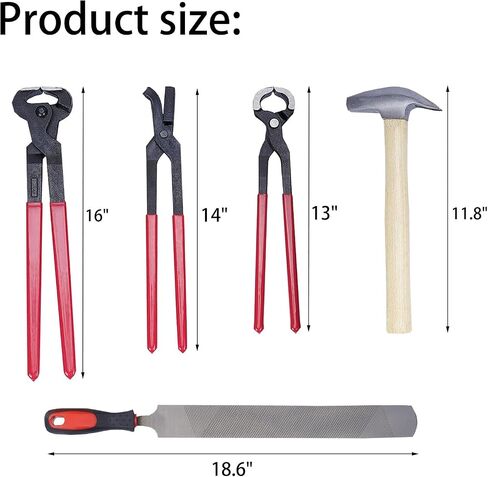 12pcs أدوات Farrier Profession in Saudi Arabia