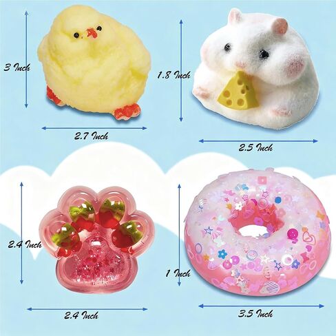 4pcs taba squishy ، cat paw super toys soft toys ، حداثة لتخفيف الإجهاد للقلق ، مثالية للإجهاد والقلق لعبة الاسترخاء in Saudi Arabia