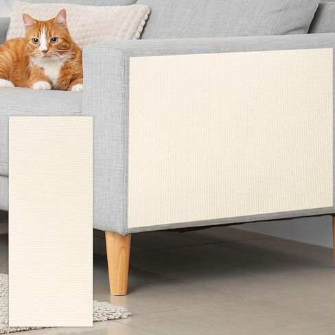 حصيرة خدش Cat ذاتية Uxcell ، 1 لفة 236 "× 236" واقي الأريكة من مخالب القط لأريكة DIY والجدار والأبواب وقطع حصيرة سجاد لدان خدش CAT ، الأسود in Saudi Arabia