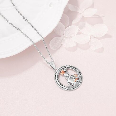 قلادة قلب أمي ، قلادة أبي قلادة قلادة قلادة قلادة مع بلينغ بلينغ راينستونز لعيد ميلاد هدايا عيد الميلاد in Kuwait