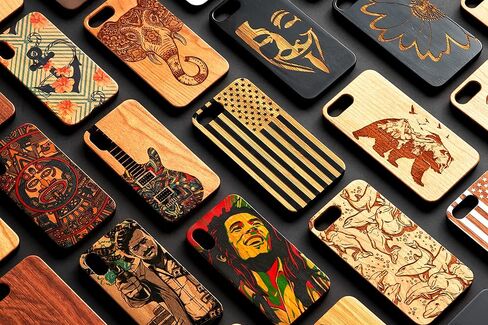 Virgen De Guadalupe - Custom Wood Phone Case + FREE Tempered Glass (Virgin Mary - Our Lady of Guadalupe) for iPhone 15/14/13/12/11 (Mini ,Pro, Pro Max,Plus)Xs,Xr,X Samsung S21/S22/S23 UL+ FE Note 12 L in Saudi Arabia