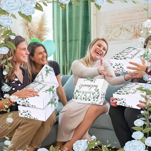 wluuseaxi 10 حزمة مربع اقتراح وصيفه الشرف مجموعة مع الشريط، خادمة الشرف صندوق اقتراح ماترون الشرف علب الهدايا وصيفه الشرف لهدايا اقتراح وصيفه الشرف in Kuwait