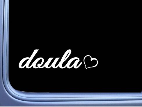 Doula Decal Little Heart Doula 8 "ملصق OS 284 Doula هدية in Saudi Arabia