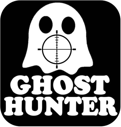 Ghost Hunter Sticker Decal OS 240 6 inch Paranormal Investigator in Saudi Arabia