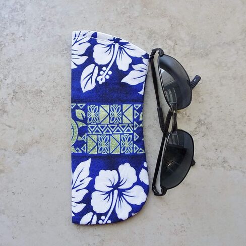 Tropical Eyeglass Case, Sun Glass Fabric Case, Floral Fabric Eyeglass Sleeve in Saudi Arabia