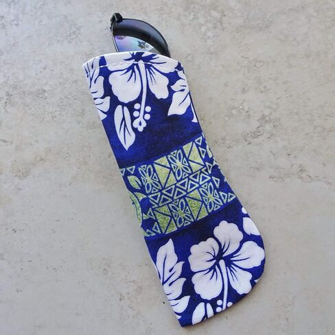 Tropical Eyeglass Case, Sun Glass Fabric Case, Floral Fabric Eyeglass Sleeve in Saudi Arabia