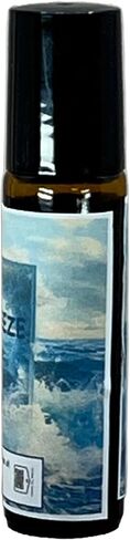 Ocean Breeze Oil Perfume Roll-On - Fresh Coastal Scent | 10ml w 20% Fragrance Oil, Jojoba | Clean Summer Seaside Aroma P005 in Saudi Arabia