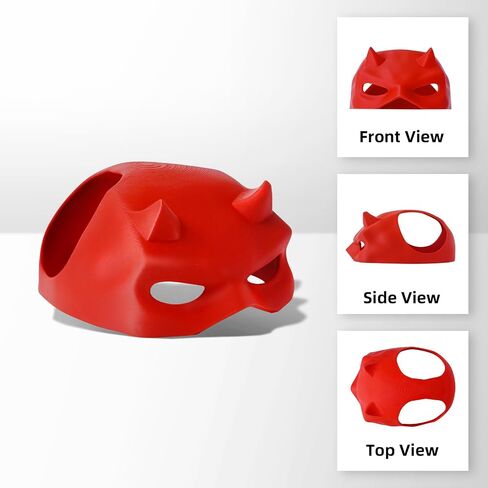 Cat Bat Mask Action Assumes Accessories for Cats ، Cat Bat Cosplay Apparel (Medium ، Blue Captain) in Kuwait