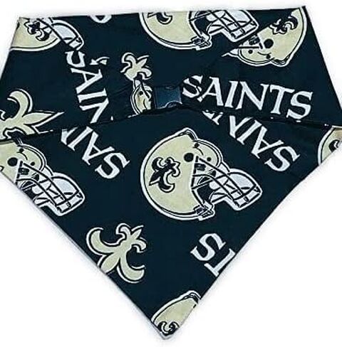 New Orleans Football Dog Bandana (Large) in Saudi Arabia