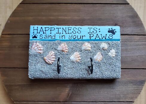 Dog Paw Print Leash Holder Key Rack in Saudi Arabia