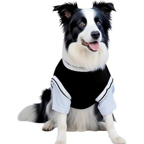 Medium and Large Dog Sports T-Shirts with Basketball Style (Black, XXXXX-Large) in Saudi Arabia