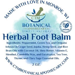 Herbal Foot Balm (2 OZ.) in Saudi Arabia