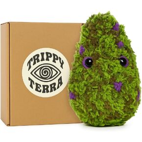 Nouglas Plush Buddy— Handmade Crochet Weed Plush - Cozy Weed Pillow for Stoner Decor, Weed Decor, Hippie Decor - Weed Plushie Nouglas for Chill Vibes, Emotional Support Bud in Saudi Arabia