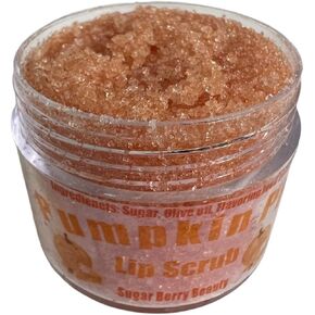 PUMPKIN PIE EDIBLE LIP SCRUB | Yummy Taste + Soft Lips | Moisturize + Exfoliate | Fall Flavor Limited Edition | Handcrafted in Small Batches USA | GIFT for Christmas Birthday Anniversary or Treat Yourself! | in Saudi Arabia