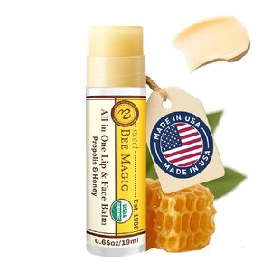 Sweet Bee Naturals Magic Wand - Certified Organic Lip and Face Moisturizing Wand - Natural Chapstick and Balm Wand for Dry Skin and Lips, Non Petroleum Jelly for All Ages and Skin Types, Pack of 2 in Saudi Arabia