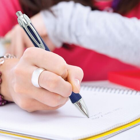 Zebra Pens X10 Retractable Gel Pen, Medium Point, 0.7mm, Black Barrel, Acid Free Black Ink, 12 Pack (Packaging may vary) (42610) in Kuwait