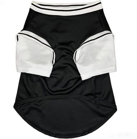 Medium and Large Dog Sports T-Shirts with Basketball Style (Black, XXXXX-Large) in Saudi Arabia