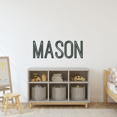 Custom Wooden Name Sign for Nursery, Personalized Baby Name Wall Letters, Kids Room Decor, Wooden Nursery Sign, Baby Shower Gift, Name Wall Art in Saudi Arabia
