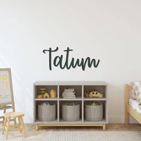 Custom Wooden Name Sign for Nursery, Personalized Baby Name Wall Letters, Kids Room Decor, Wooden Nursery Sign, Baby Shower Gift, Name Wall Art in Saudi Arabia