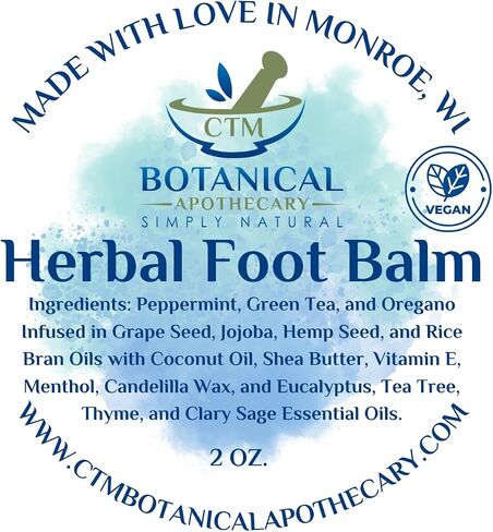 Herbal Foot Balm (2 OZ.) in Saudi Arabia