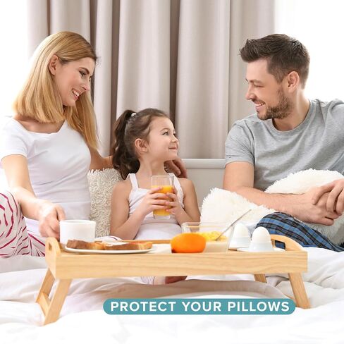Bare Home Premium Pillow Protectors - Standard Size (2 Pack) - Premium 100% Waterproof & Breathable - Cooling - Vinyl Free Hypoallergenic - 10 Year Warranty (Standard Size, Pack of 2) in Saudi Arabia