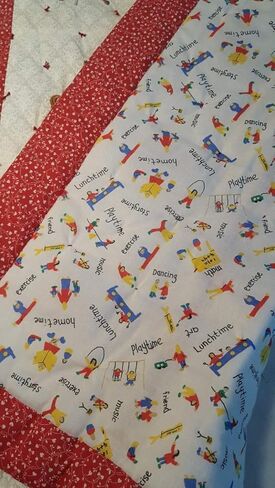 Carousel Horses Crib/Lap Blanket 38 × 57 بوصة in Kuwait