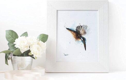 فن الجدار Kingfisher بواسطة إريك سويت | اللوحة Kingfisher ، ألوان مائية Kingfisher ، هدايا الطيور | طباعة الفن من Kingfisher in Saudi Arabia