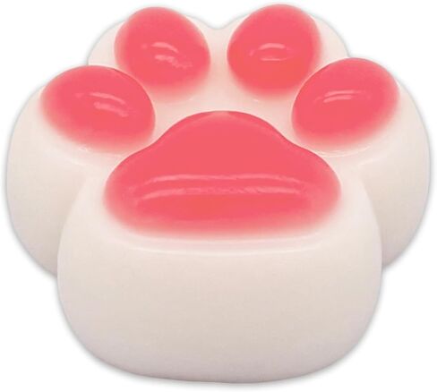 لعبة Cat Paw Taba Squishy ، لعبة السيليكون المصنوعة يدويًا ، لعبة ممتعة ولطيفة ، لعبة حسية لزجة وناعمة ، للاسترخاء ، لعبة الضغط ، الهدايا المثالية للأطفال والكبار (كبيرة) in Kuwait