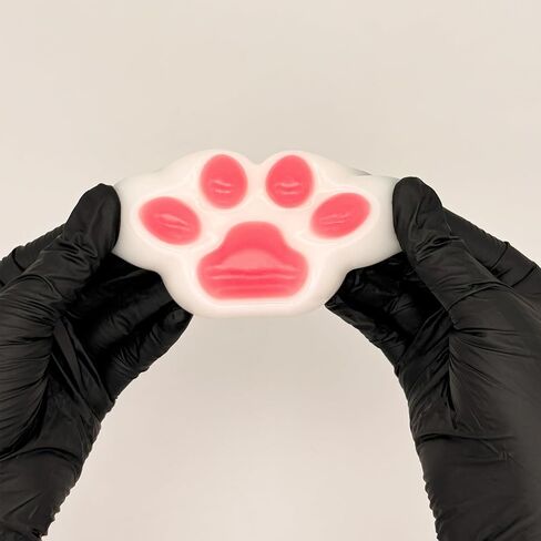 لعبة Cat Paw Taba Squishy ، لعبة السيليكون المصنوعة يدويًا ، لعبة ممتعة ولطيفة ، لعبة حسية لزجة وناعمة ، للاسترخاء ، لعبة الضغط ، الهدايا المثالية للأطفال والكبار (كبيرة) in Kuwait