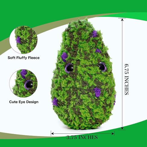 Nouglas Plush Buddy— Handmade Crochet Weed Plush - Cozy Weed Pillow for Stoner Decor, Weed Decor, Hippie Decor - Weed Plushie Nouglas for Chill Vibes, Emotional Support Bud in Saudi Arabia
