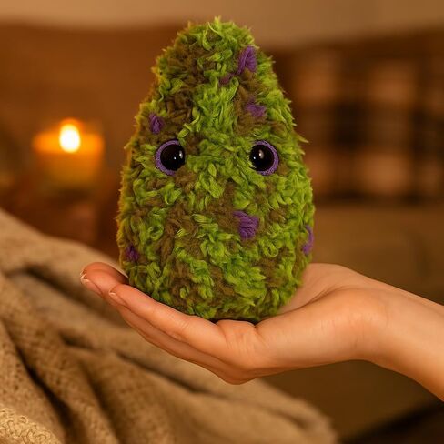 Nouglas Plush Buddy— Handmade Crochet Weed Plush - Cozy Weed Pillow for Stoner Decor, Weed Decor, Hippie Decor - Weed Plushie Nouglas for Chill Vibes, Emotional Support Bud in Saudi Arabia
