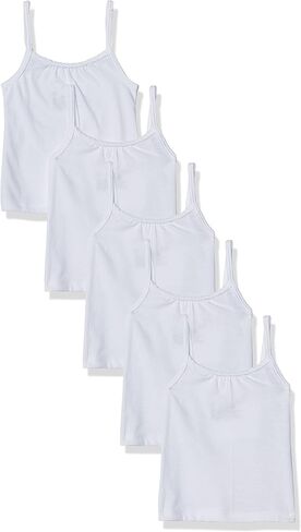 Hanes Girls’ Cami Tops, 100% Cotton Camisoles, Assorted Colors, Multipack in Kuwait