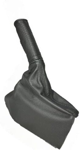 Fits For 2008 2009 2010 2011 2012 2013 2014 2015 2016 Compatible With Subaru Impreza Crosstrek Outback Froster WRX STI Black Stitch Synthetic Leather Parking Brake Boot Cover (Made In USA) in Saudi Arabia