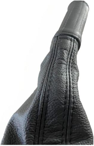 Fits For 2008 2009 2010 2011 2012 2013 2014 2015 2016 Compatible With Subaru Impreza Crosstrek Outback Froster WRX STI Black Stitch Synthetic Leather Parking Brake Boot Cover (Made In USA) in Saudi Arabia
